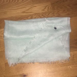 Mint Green Calvin Klein Scarf